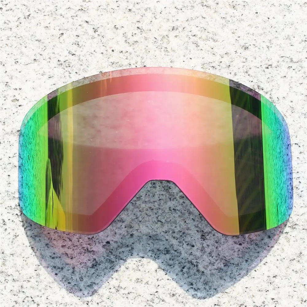 Gogle narciarskie z magnetycznymi soczewkami – podwójna szybka Anti-Fog