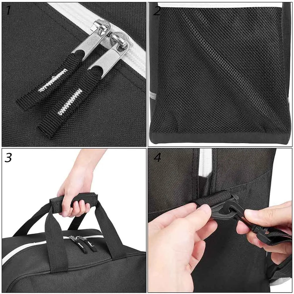 Zestaw 2-częściowy: Wodoodporna torba narciarska + torba na buty – pokrowiec na narty do 200 cm