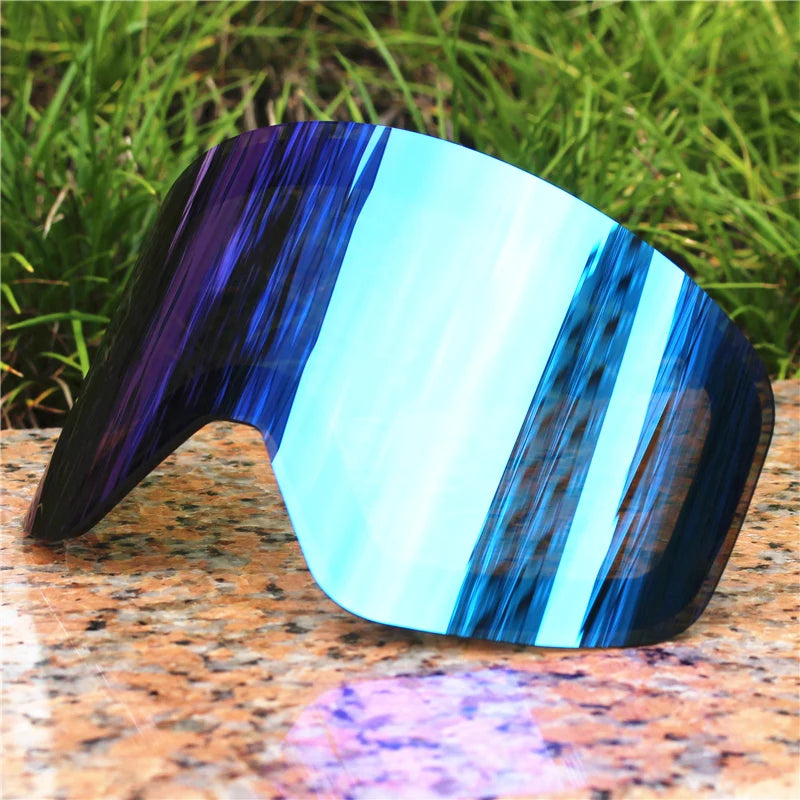 Gogle narciarskie z magnetycznymi soczewkami – podwójna szybka Anti-Fog