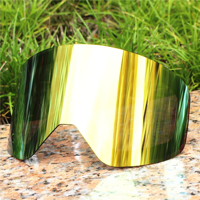 Gogle narciarskie z magnetycznymi soczewkami – podwójna szybka Anti-Fog